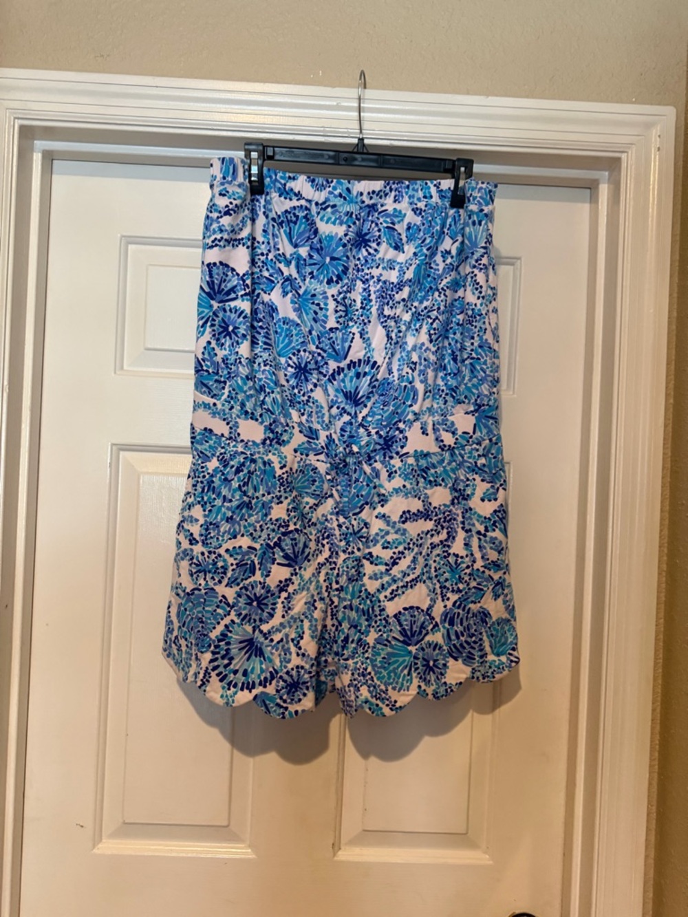 Lilly Pulitzer Jayce Romper- Blue Multi Floral 
Excellent condition